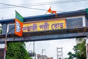 বঙ্গ জয়ের পরেই নামবদল: বারাসাতে ‘মসজিদ বাড়ি রোড’ রাতারাতি হলো ‘নেতাজি পল্লী’